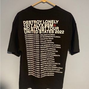 DESTROY LONELY ALYX TOUR TEE SMALL